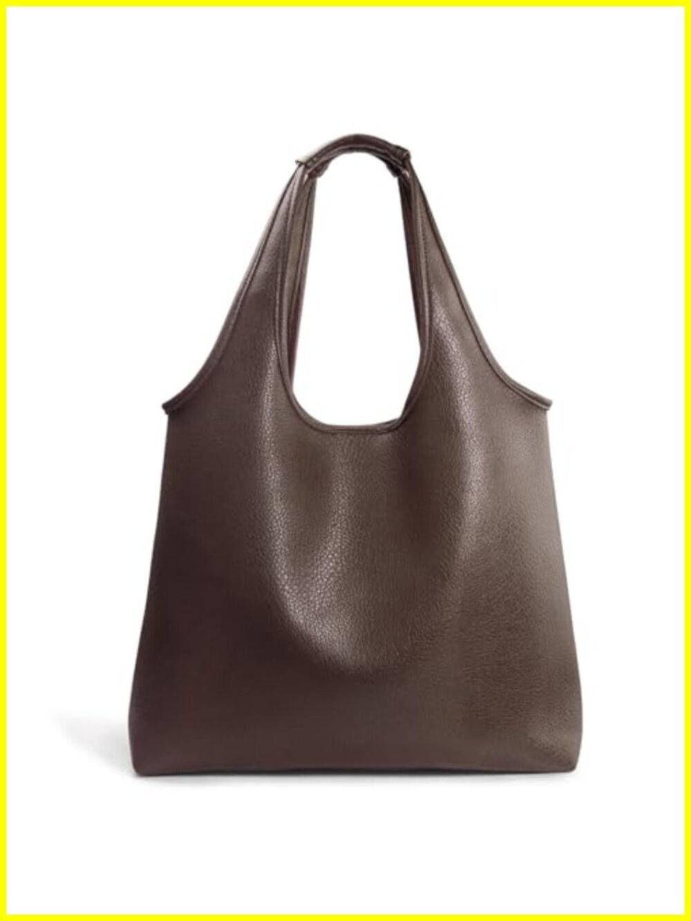 Women's Hobo Bag Vegan Leather Tote Oversized Slouchy Handbag